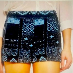 Urban Outfitters Zip up Shorts